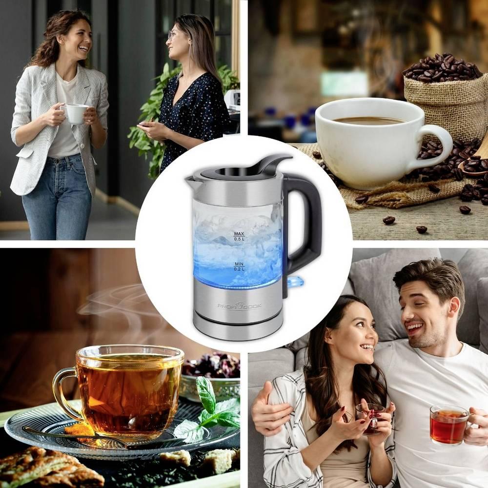 Thumbnail - Proficook PC-WKS 1228 G, Wasserkocher, Silber