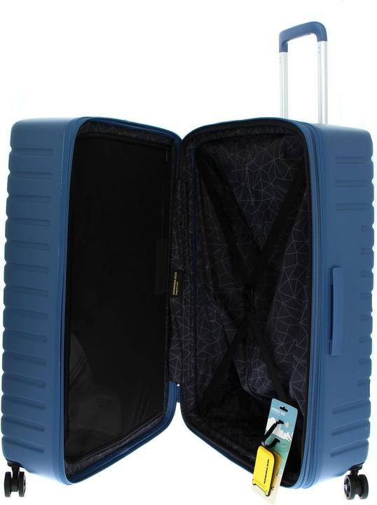 Actual product image Mandarina Duck Flyduck Trolley Large EXP, New Lightweight Polycarbonate Line with MD Diamond Texture (107 l)