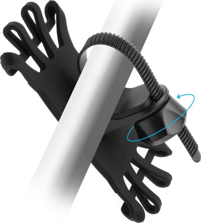 Actual product image Fixed Bikee Silicone, black