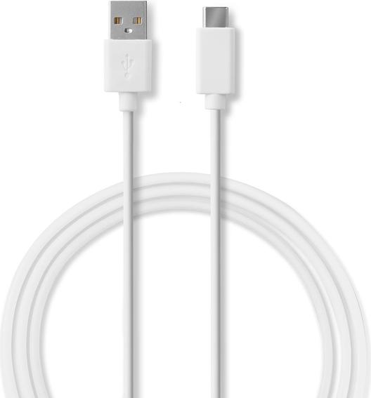 Produktbild Nedis USB-Kabel USB 3.2 Gen 1 USB-A Stecker USB-Typ-C ™ Stecker 5 Gbps 60 W Vernickelt Unisex (2 m, USB 3.2 Gen 1, 60 W)