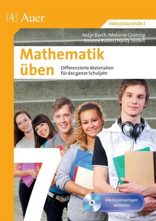 Produktbild Mathematik üben Klasse 7 (Deutsch, A. Barth, H. Seifert, M. Grünzig, S. Ruhm, 2021)
