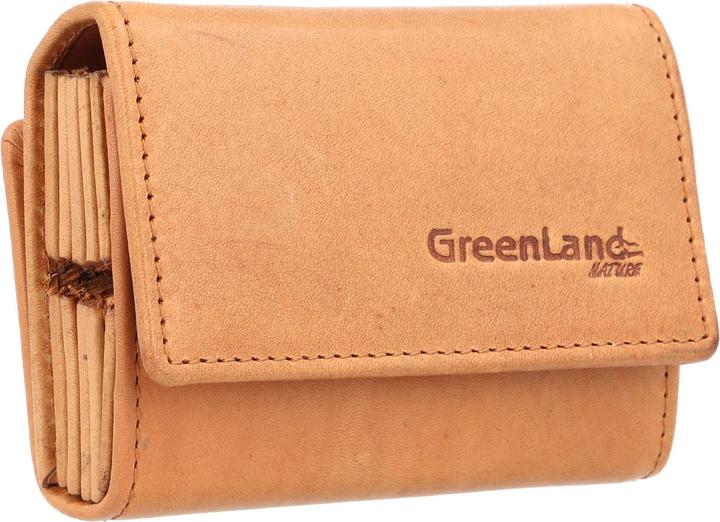 Immagine prodotto Greenland Nature Porta carte di credito Nature RFID in pelle 10 cm