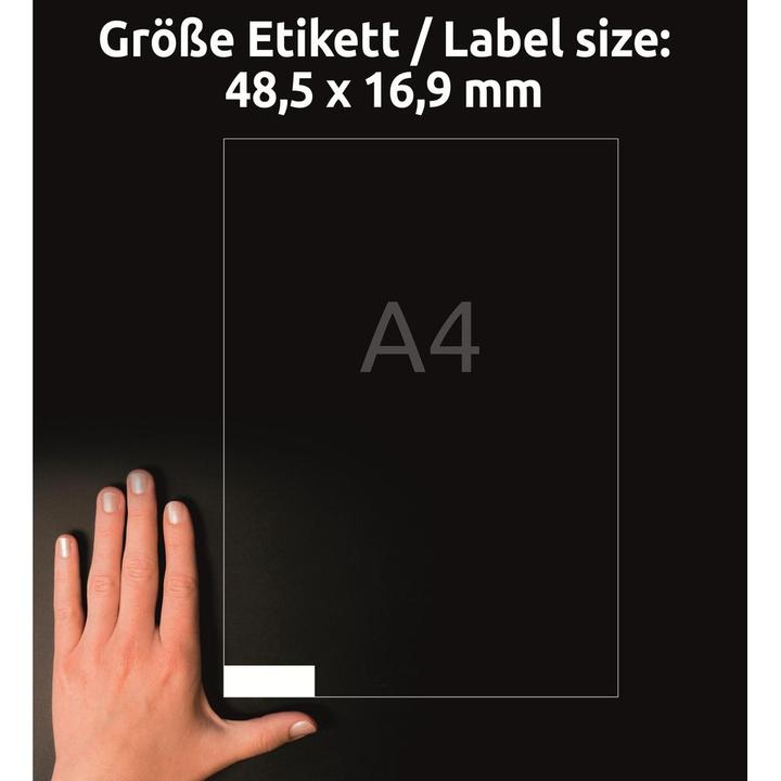 Actual product image Avery Universal labels
