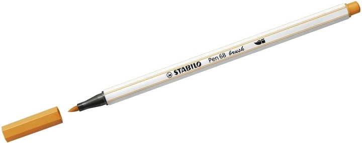 Image du produit STABILO Pen 68 brush Stylo feutre Premium (Orange, 1 x)