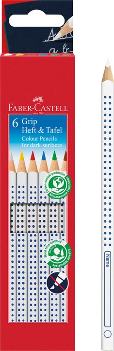 Immagine prodotto Faber-Castell Libretto e bacheca con impugnatura in gesso (Bianco, 1 x)