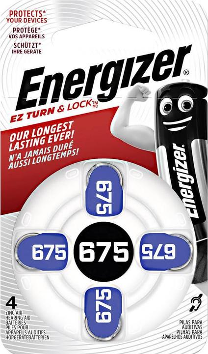 Actual product image Energizer Hearing aid battery 675 (4 pcs., 675, 550 mAh)