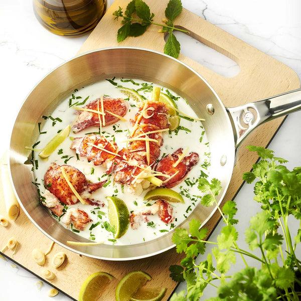 Actual product image de Buyer prima matera (20 cm, Frying pan, Copper, Stainless steel)
