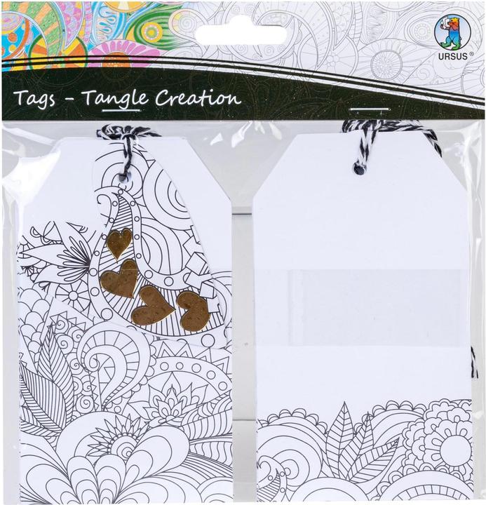 Produktbild Ursus Geschenkanhänger Herz 7 x 12 cm, 10 Stück (10x)