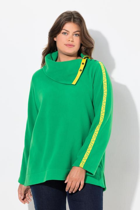 Produktbild Laurasøn Fleece Sweatshirt, grosser Kragen, Langarm (56)
