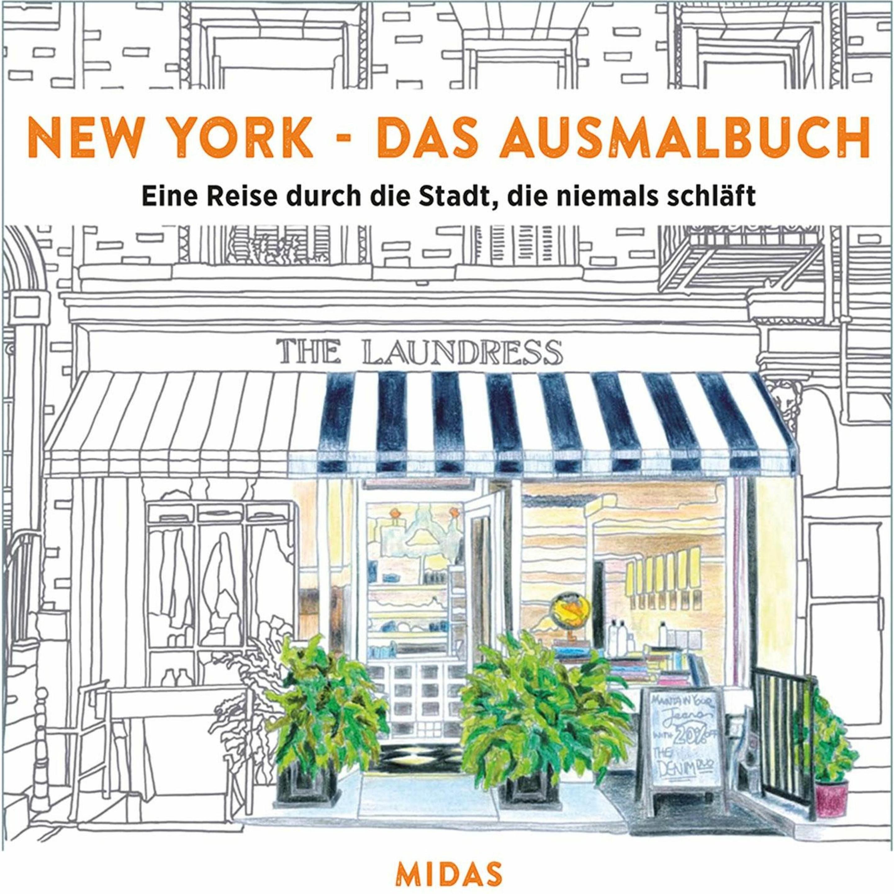 Midas NEW YORK - Das Ausmalbuch