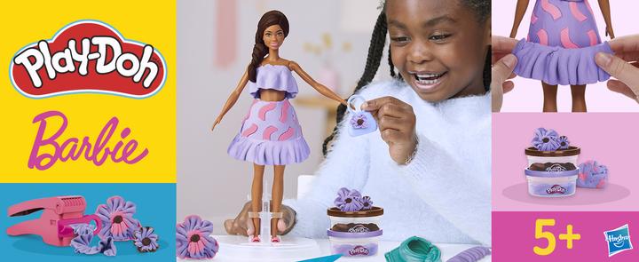 Produktbild Play-Doh Pd Barbie Fashionista Ruffles