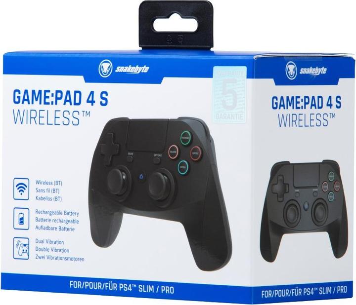 Produktbild Snakebyte SB909375 Gaming-Controller Bluetooth/USB Gamepad Analog / Digital PlayStation 4, Playstation 3 (PS3, PS4)