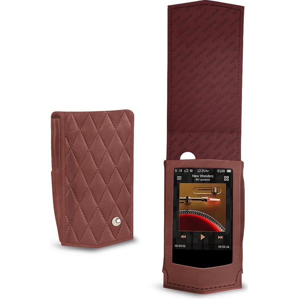 Noreve Lederschutzhülle vertikal, MP3 Tasche + Hülle, Rot