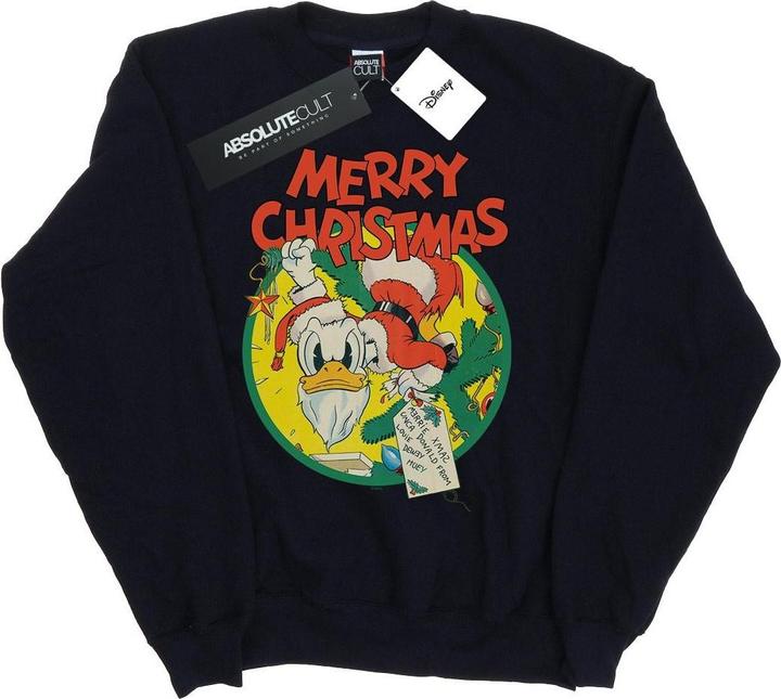 Produktbild Disney Donald Duck Merry Christmas Sweatshirt Mädchen (152, 158)
