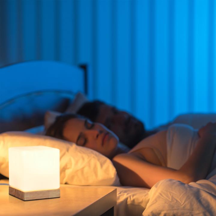 Actual product image Relaxdays table lamp (E14)