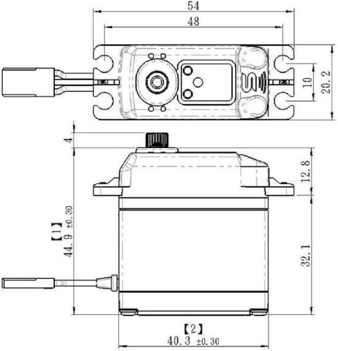 Immagine prodotto Savöx Servo standard SB-2230SG+ 55 kg, digitale HV