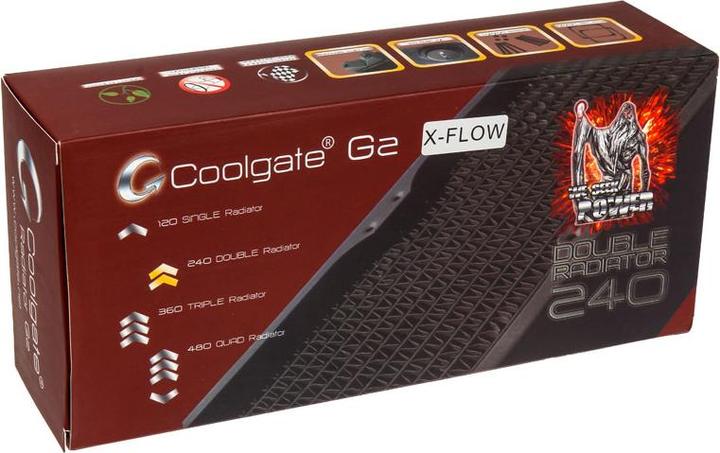 Actual product image Coolgate XFlow Radiator G2 (120 mm)