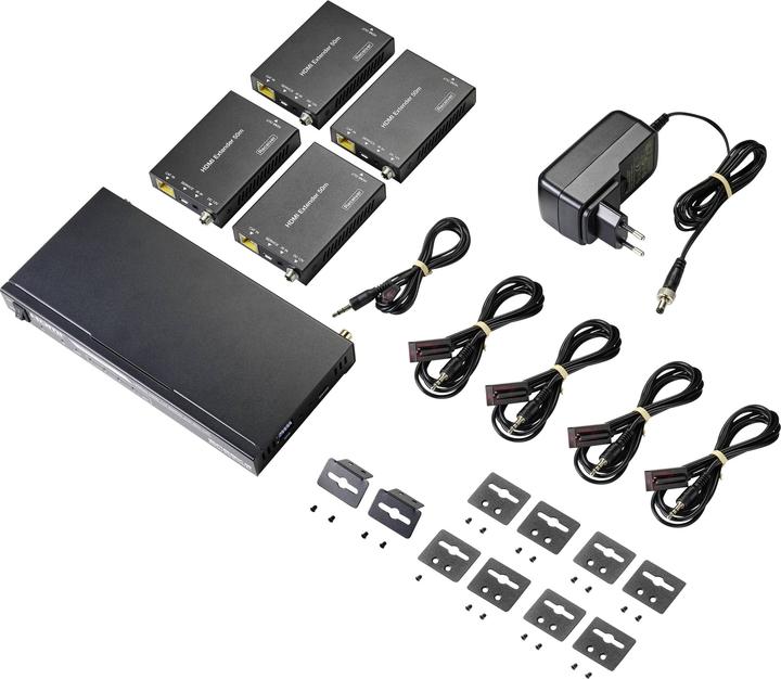 Image du produit SpeaKa Professional SP-HDS-700 HDMI® Extender HDMI via câble réseau RJ45 50m (Rallonge)