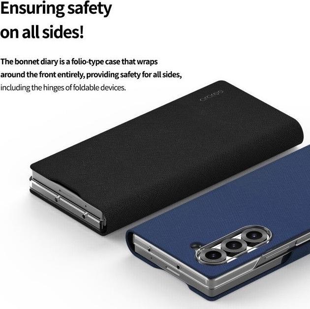 Actual product image GCS etui Bonnet Diary Sam Z Fold6 czarny/black AR10-02033A (Samsung Galaxy Z Fold6)