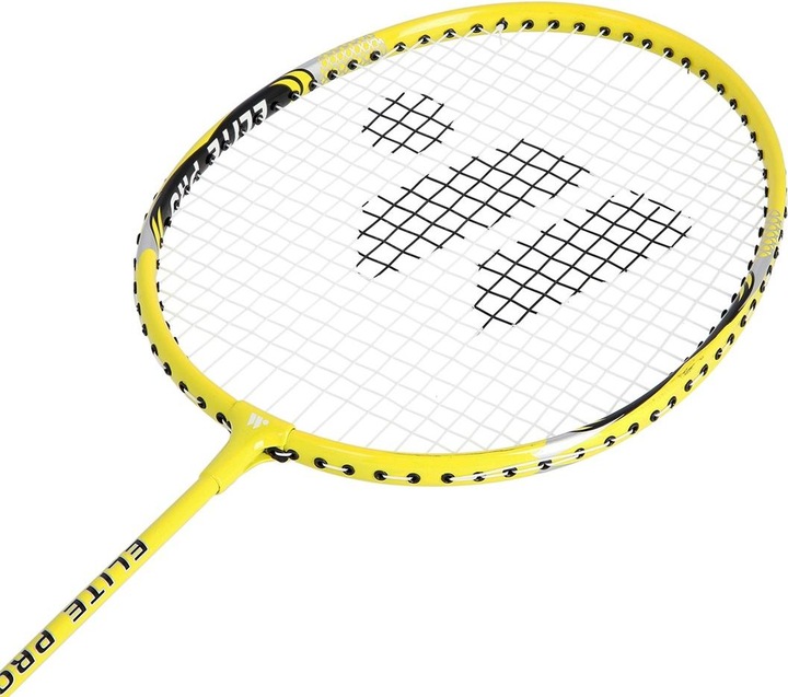Actual product image Wish Formula Nils Badminton racket set Wish ALUMTEC 4466, yellow