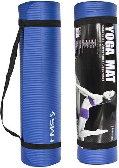 Produktbild HMS Yogamatte YM03 blau (10 mm)