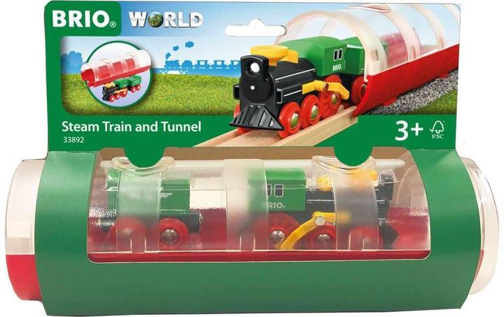 Produktbild Brio Dampflok und Tunnel