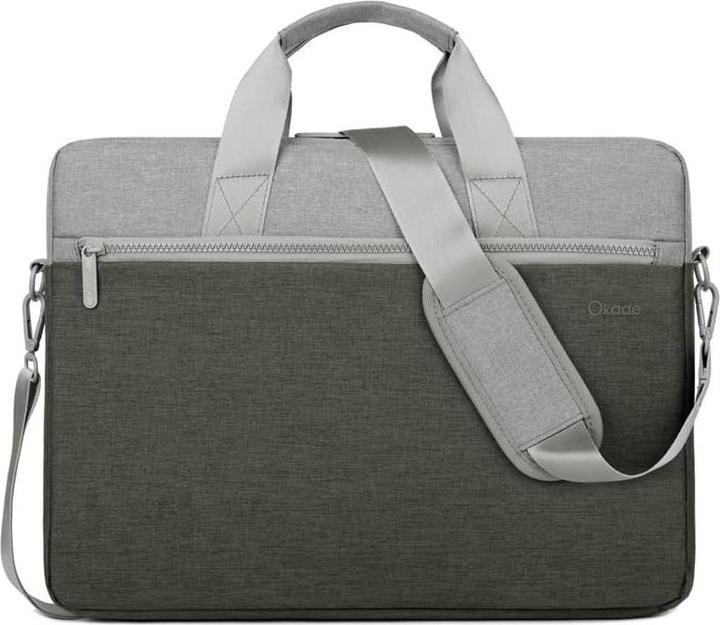 Actual product image Okade MacBook / laptop bag, 13.3-14 inch, T66, olive green (14")