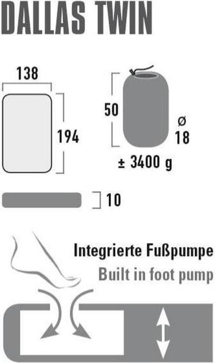 Productafbeelding High Peak Dallas Tweeling