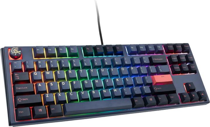 Actual product image Ducky One 3 Cosmic Blue TKL, toetsenbord (US, Cable)