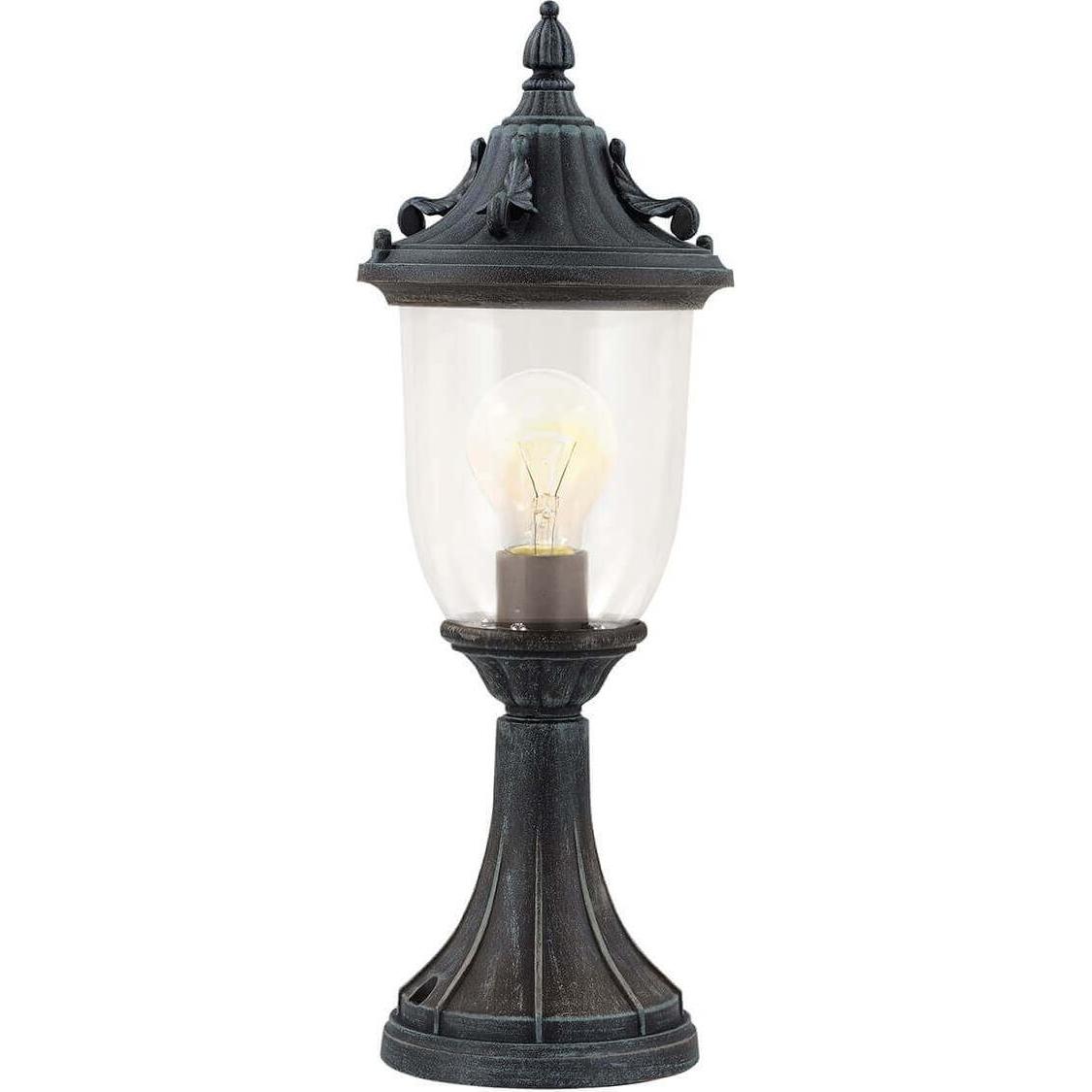 Elstead Lighting, Gartenbeleuchtung, Elkstone Aussen-Stehleuchte E27 1-fach Grünspan IP44 (E27, IP44)
