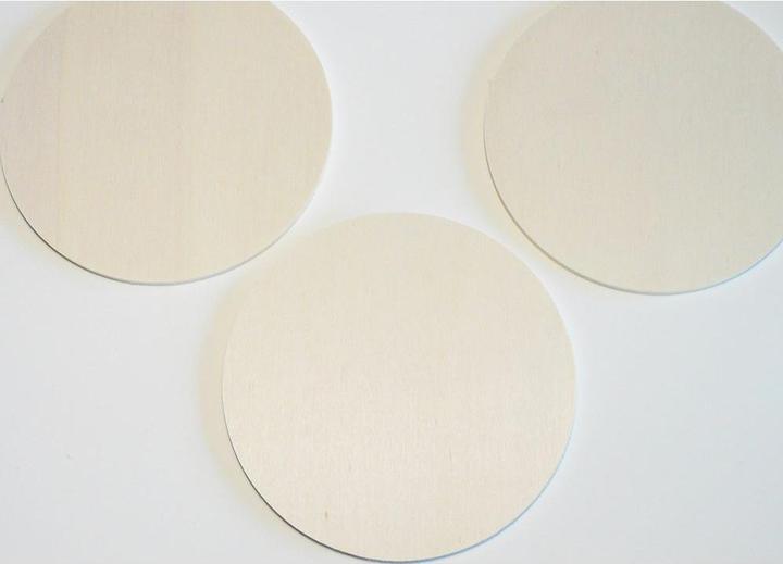 Produktbild Glorex Holzscheibe 12 cm