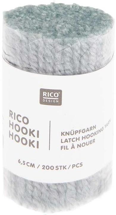 Produktbild Rico Design Hooki Knüpfgarn Eisblau