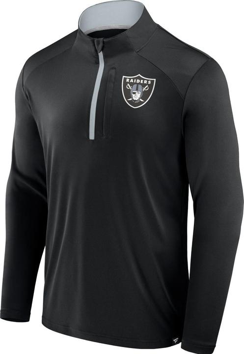 Immagine prodotto Fanatics Felpa Las Vegas Raiders NFL Half-Zip nera - S (S)