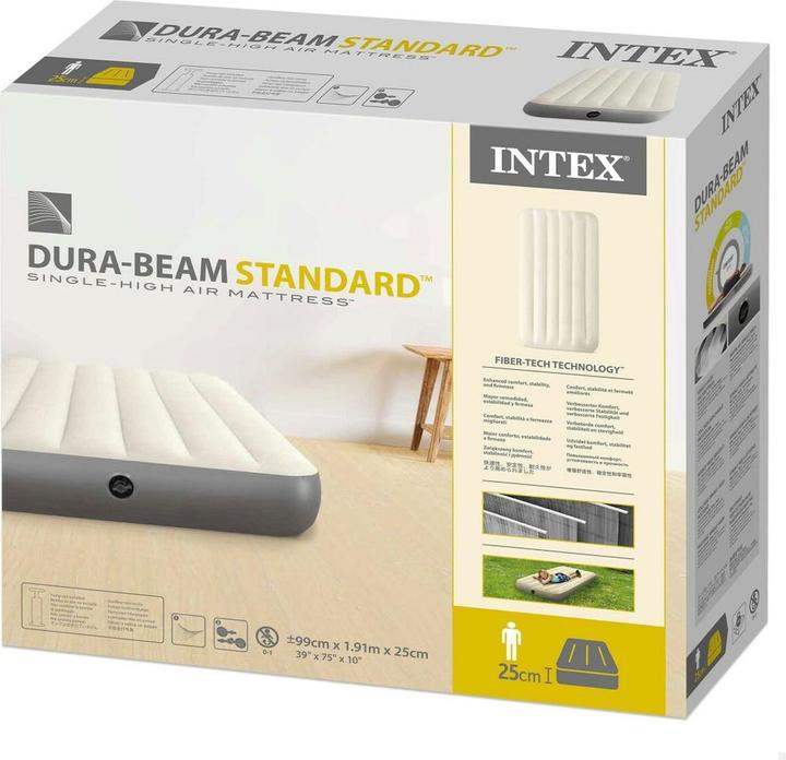 Actual product image Intex Deluxe Single-High Airbed (100 x 190 cm)