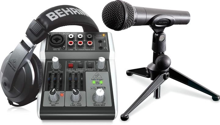Produktbild Behringer PODCASTUDIO 2 USB Für den USB-Podcast