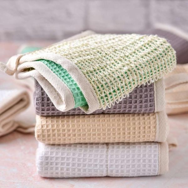 Immagine prodotto Jungle Culture Strofinacci riutilizzabili - bianchi - 100% sisal/cotone organico