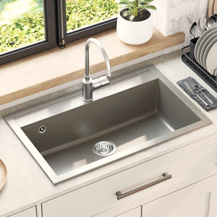 Image du produit vidaXL Moderne Spüle (79.50 cm, 50.50 cm)