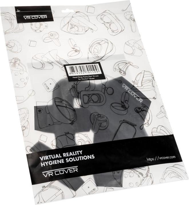 Actual product image VR Cover Oculus Quest Head Mount Pad (10mm) Headband Replacement Suitable for (VR Accessories):