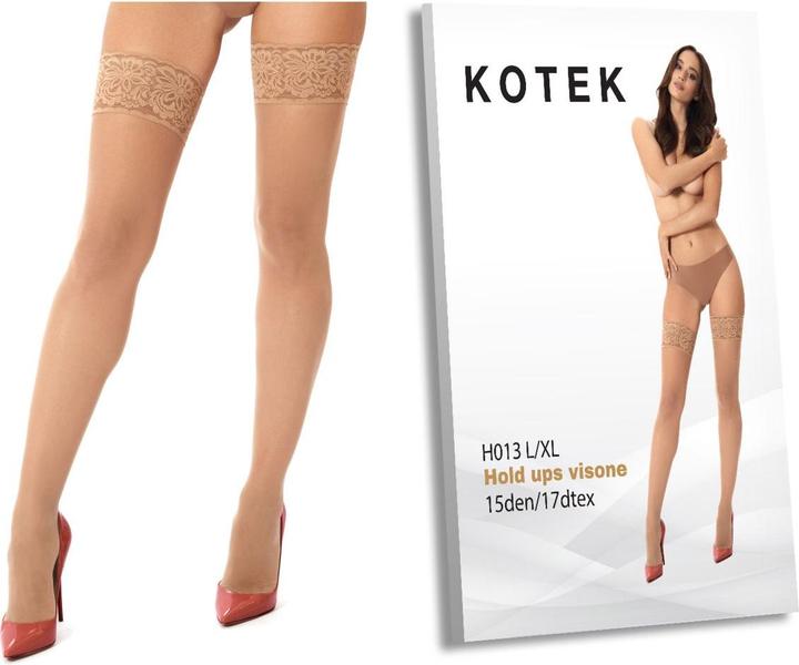 Produktbild Kotek KO H013 hold ups visone 15den L/XL (XL)