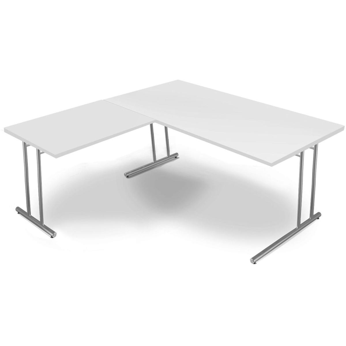 Kerkmann, Schreibtisch, Schreibtisch Start Up mit Anbau, (B)1.800 mm, weiá