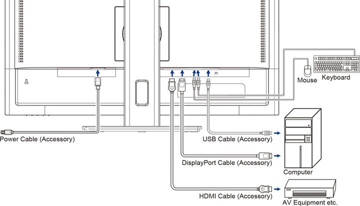 Actual product image iiyama Monitor XUB2797QSU-B2 (2560 x 1440 pixels, 27")