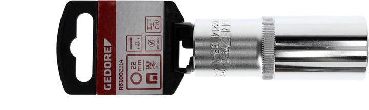 Actual product image Gedore Red Socket insert /2 6kt SW22mm L.mm (22 mm)