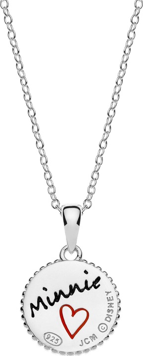 Disney Halskette Minnie Mouse, 925 Sterling Silber (925er Silber, 35 - 40.5 cm)