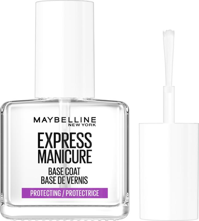Actual product image Maybelline New York MNY Express Manicure (Protective base coat, Gel-Effect Nail Polish)