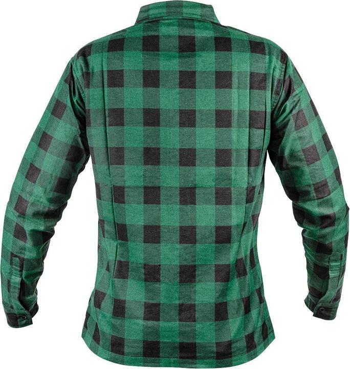 Immagine prodotto Neo Camicia di flanella, verde, taglia XXL (XXL)