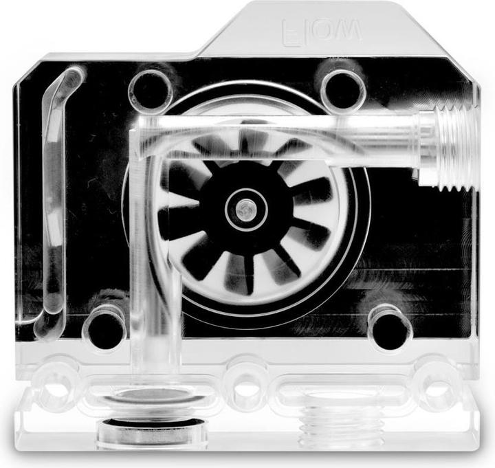 Produktbild EKWB EK-Quantum Scalar Flowmeter Bottom-To-Top D-RGB - Nickel
