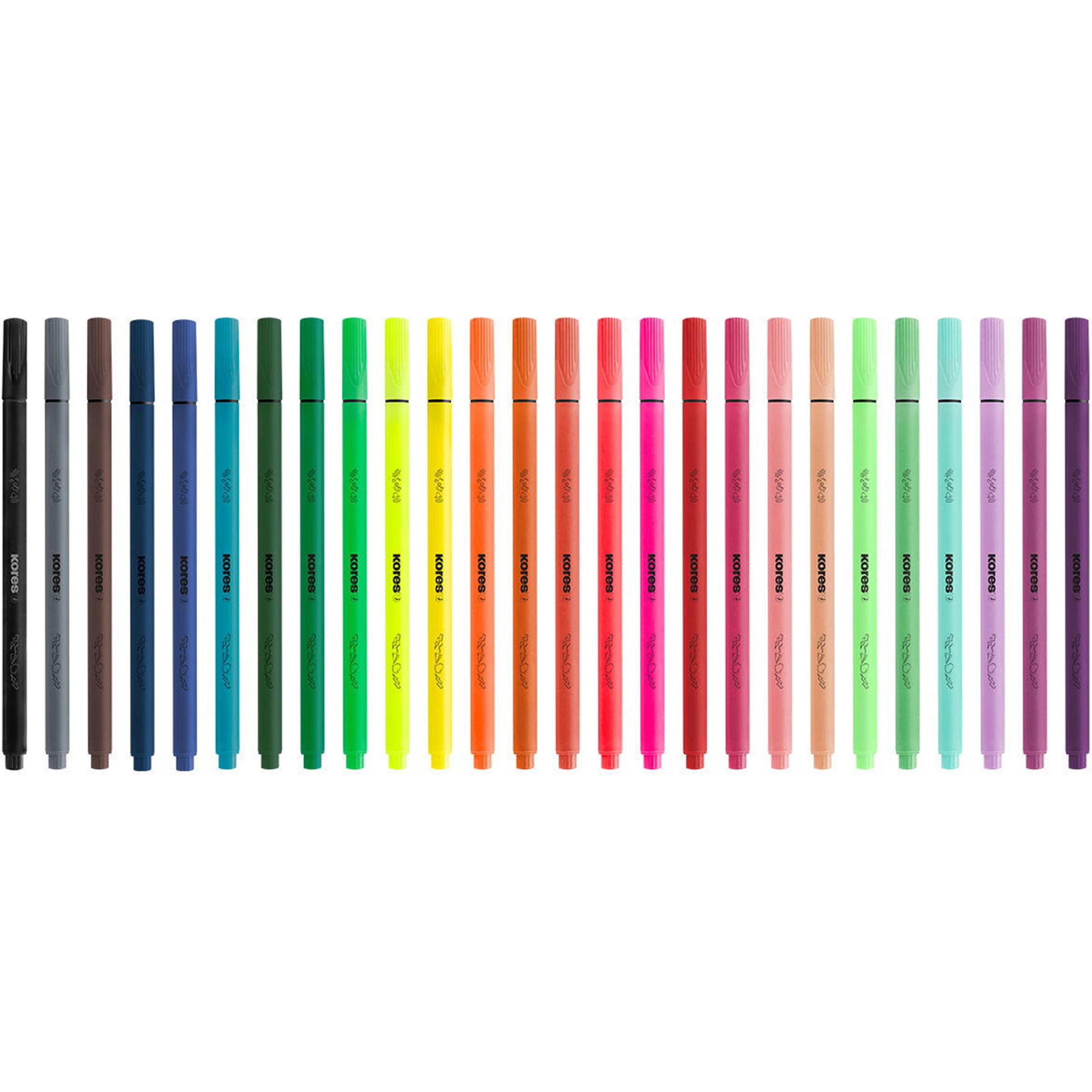 Kores, Pastelli,  K Beats Filzstifte farbsortiert, 26 St. (26x)