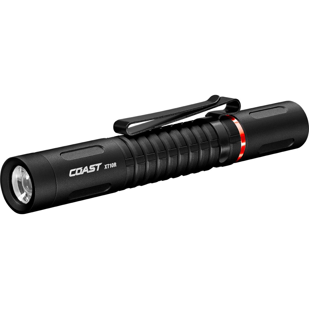 Coast, Torcia, XT10R wiederaufladbare Taschenlampe mit Fokus, 280 Lumen (10 cm, 280 lm)