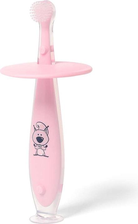 Actual product image Babyono Toothbrush 6M+ with suction cup (Soft, 1 x)