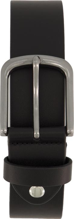 Actual product image JP1880 Belt, Leather Look, Metal Buckle, 4cm Wide, up to Size 170cm